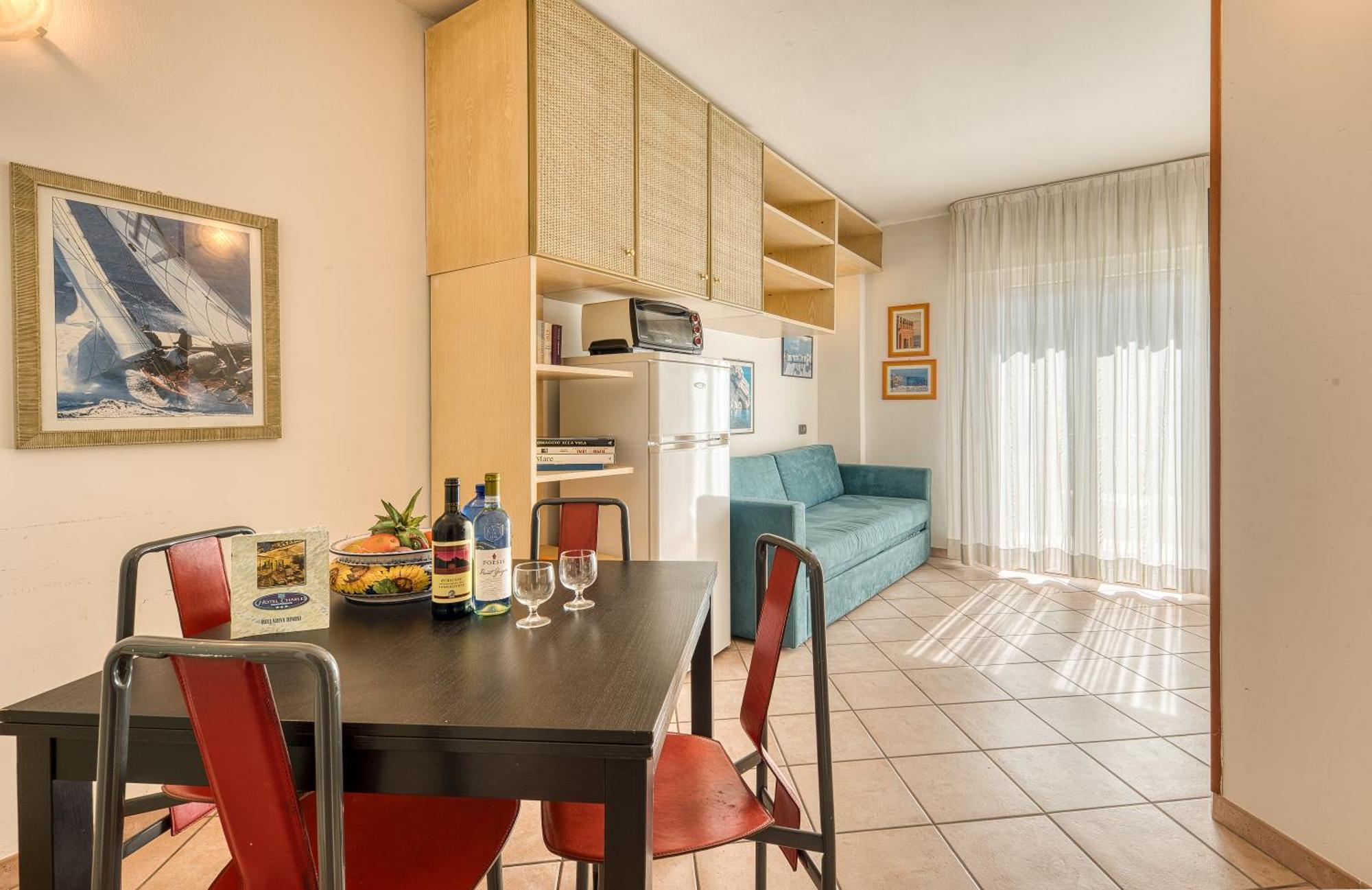 Hotel Residence Charles Rimini Bagian luar foto